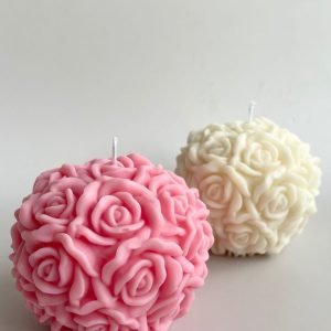 Rose Ball Candle